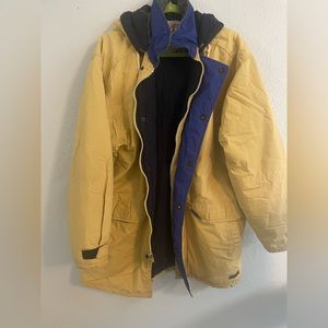 Pacific Trail 80s/90s Vintage Jacket - Men Color: Yellow | Size: Large